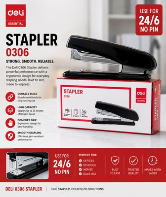 DELI STAPLER 0306