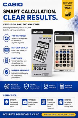 CASIO JS-20LA-W