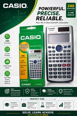 CASIO fx-991ES Scientific Calculator