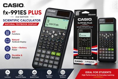 CASIO SCIENTIFIC fx-991ES PLUS (2nd Edition)