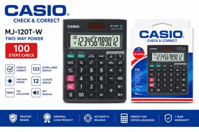 CASIO MJ-120T-W