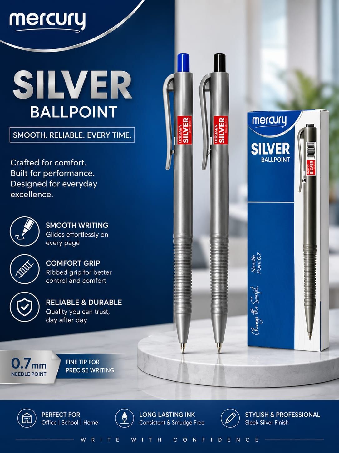 Mercury Silver Ballpoint