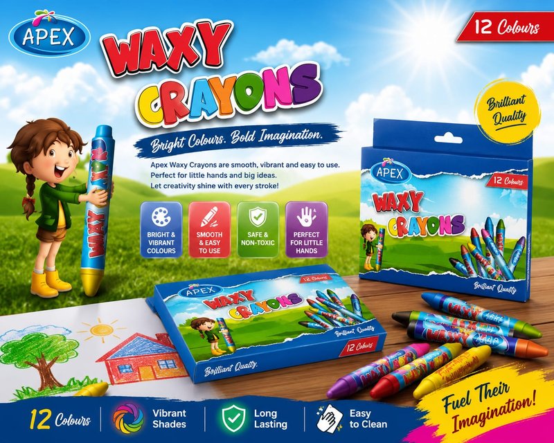 APEX Waxy Crayons