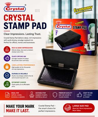 Crystal Economy Stamp Pad