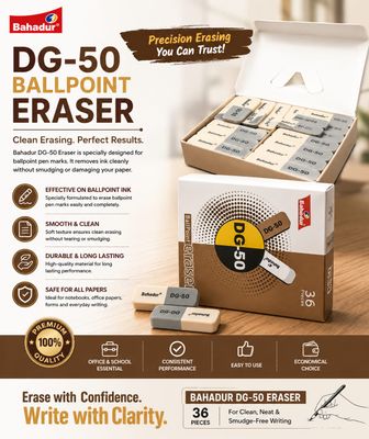 Bahadur DG-50 Ball Point Eraser