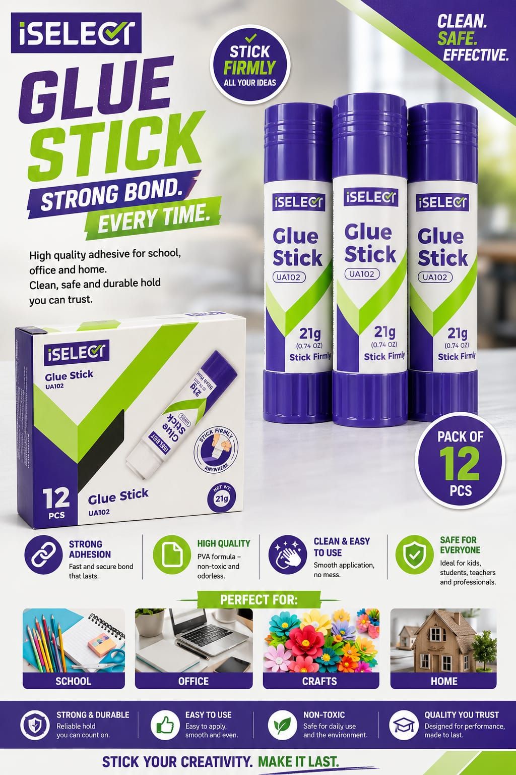 iSelect Glue Stick (Medium)