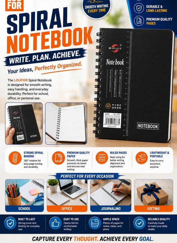 Spiral Notebook