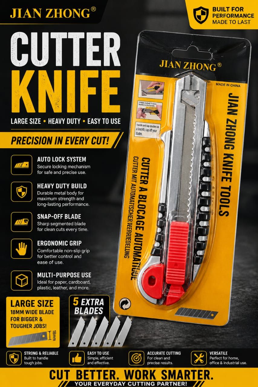 Jian Zhong Cutter Knife