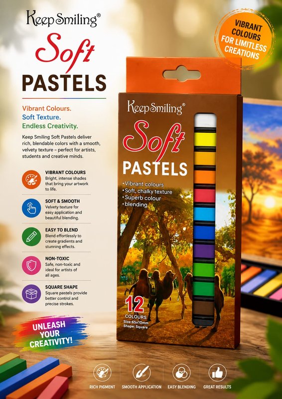 Keep Smiling Soft Pastels