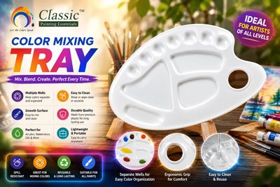 Color Mixing Tray Large Size