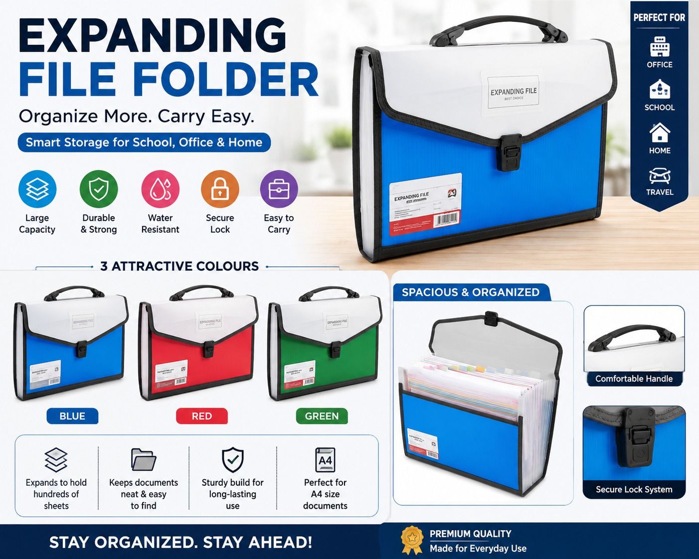 Expanding Bag Folder